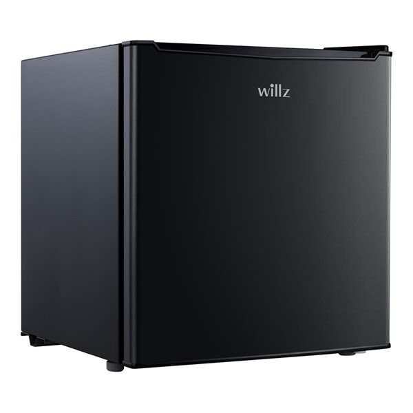 WILLZ Compact Black 1.7 Cu Refrigerator! Freezer