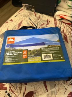 10x10 canopy blue