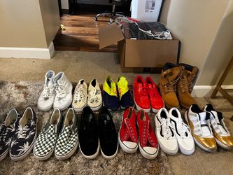 11 pairs of men’s shoes
