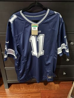 Nike Men's Dallas Cowboys Micah Parsons #11 Navy Game Jersey