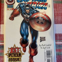 Captain America 1, 1996, Rob Liefeld, Jeph Loeb Marvel Comics