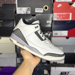Size 10.5M - Jordan 3 “Cement Grey”