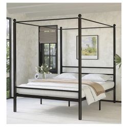 Queen Canopy Bed Frame