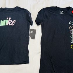 Girl New Puma & Nike Shirts 