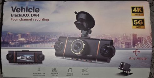 Vehicle BlackBox DVR 4K Four Channel Dash Cam