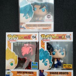 Funko Pop - 3 DragonBall Z Pops