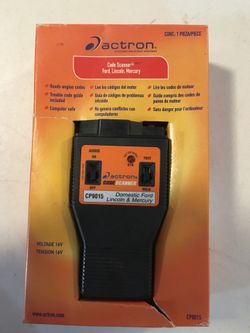 Action, Code Scanner, Ford/Lincoln/Mercury.