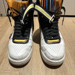 Nike Riccardo Tisci x Air Force 1 High SP “White Baroque Brown” Sneaker 