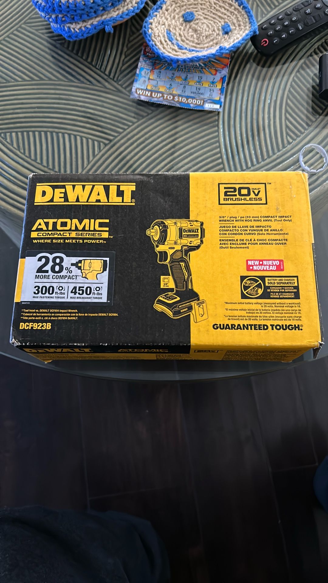 DEWALT ATOMIC 20V MAX Impact Driver, Cordless, Compact, 1/4-Inch Only Tool