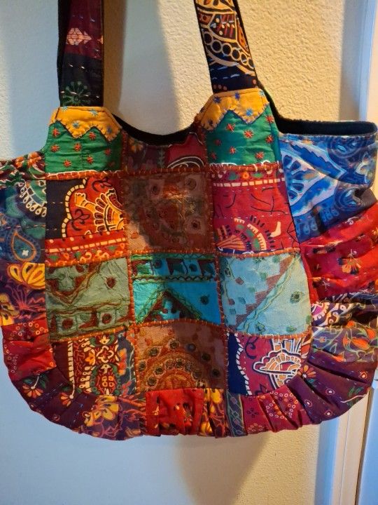 Beach Boho Hippie Shopping Bag