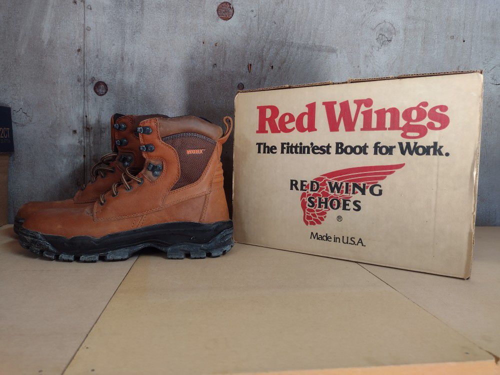 Red Wing Worx Boots 10.5