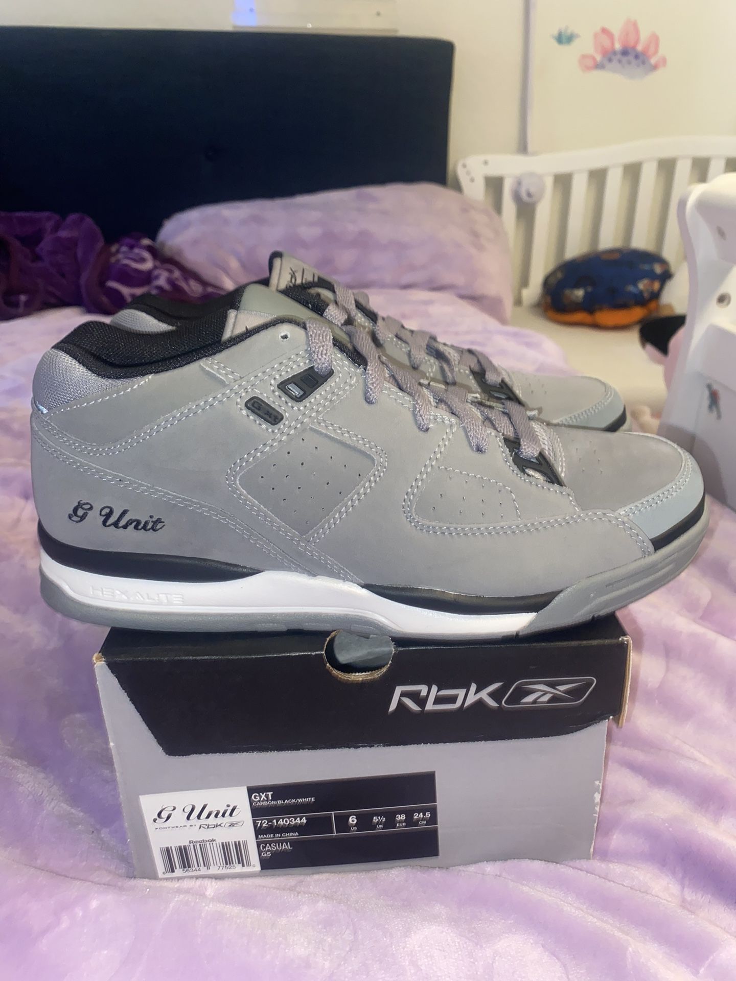 G Unit Reebok Shoes 6y