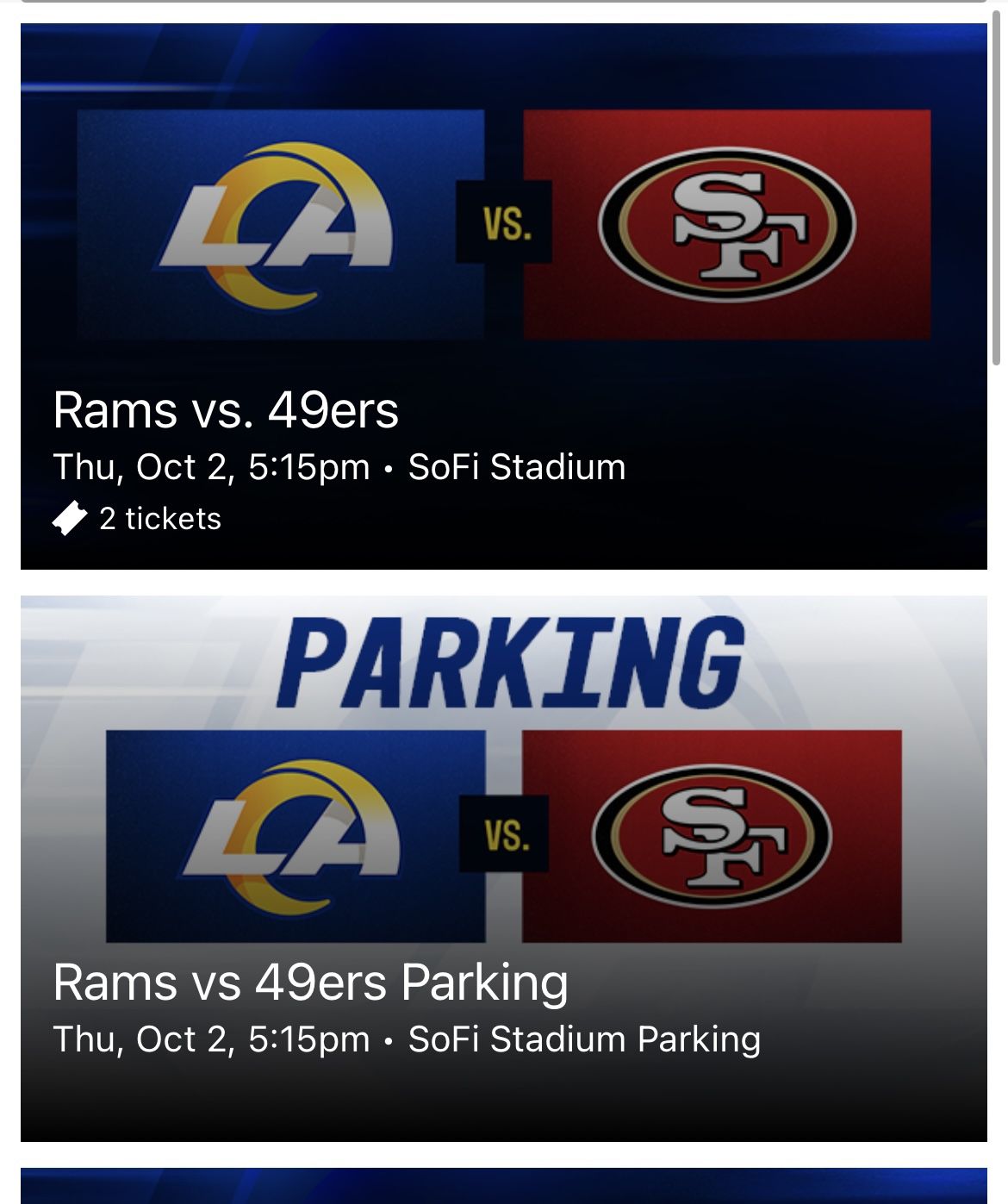 Rams Vs 49ers