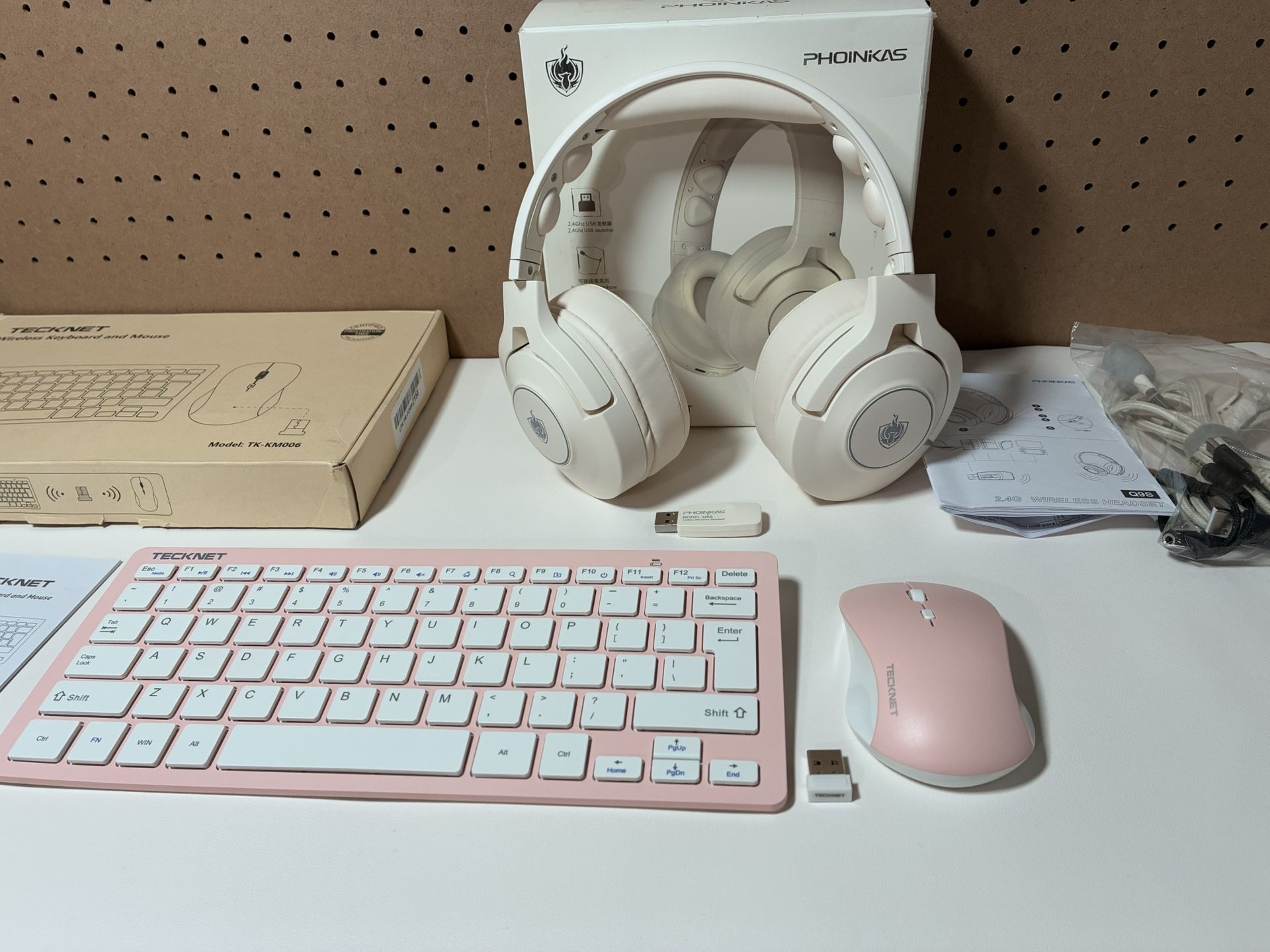 Pink & White Computer Bundle 