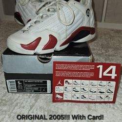 Original 2005 Jordan Retro 14s Size 5