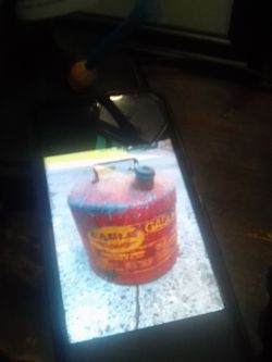 Vintage gas can