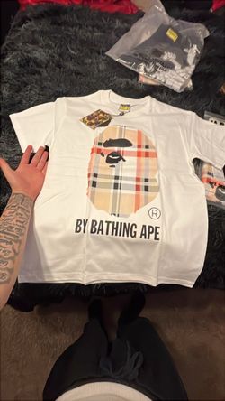 BAPE By Bathing Ape Plaid Graphic T-Shirt