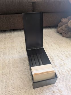 Index card box