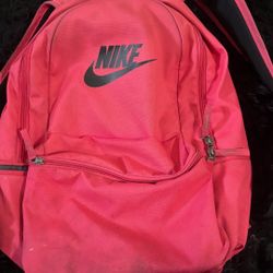 Hot pink nike back 
