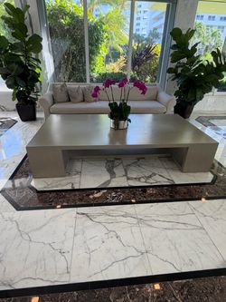 Large Modern Rectangular Coffee Table