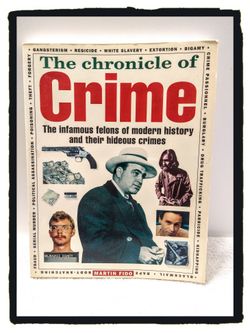 ☠️ TRUE CRIME ☠️ The Chronicle of Crime ☠️ Large Size Soft Cover