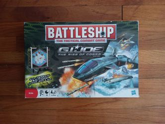 Hasbro Battleship G.I. Joe The Rise of Cobra Tactical Combat Board Game