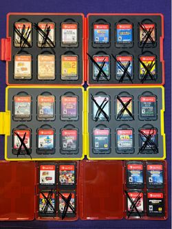 Nintendo Switch game lot