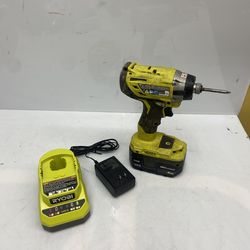 Ryobi P238 18v Cordless 1/4" Impact Driver Pre-owned w/ Battery