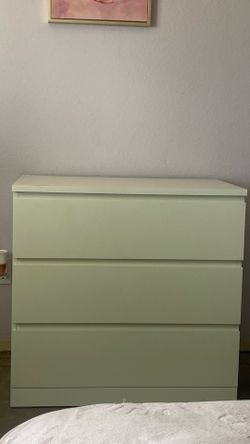 IKEA 3 Drawer WHITE DRESSER