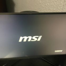 Msi Gaming Monitor 