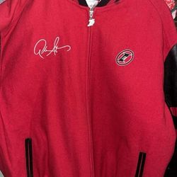 Vintage Iverson Reebok Wool/Leather Jacket XL