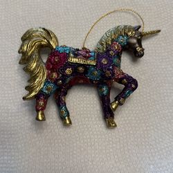 Very Unique Unicorn Ornament 