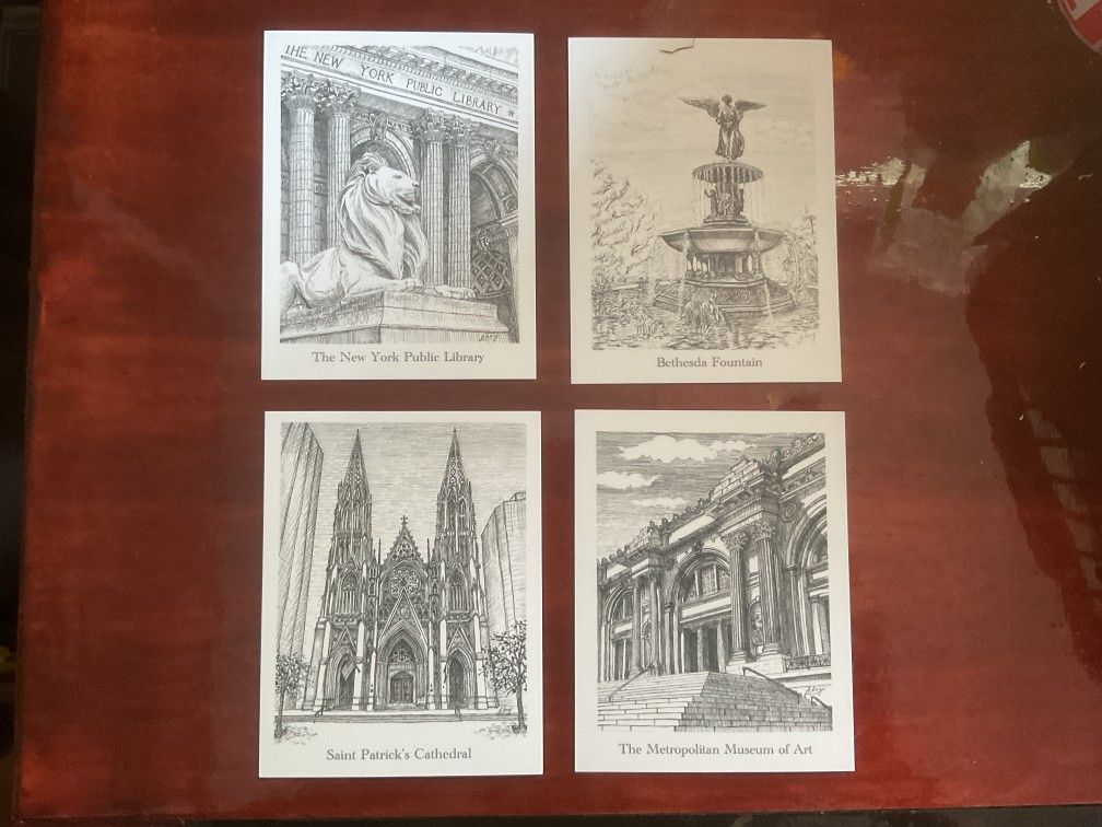 Custom Hand Drawn Postcards