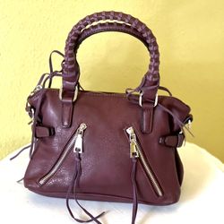 URBAN EXPRESSIONS Burgundy Vegan Bag