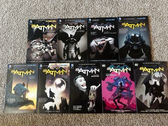 New 52 Batman Comic Series Volume 1-9