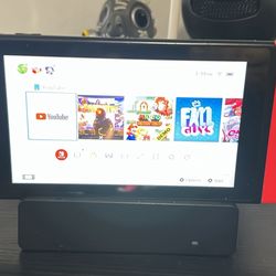 Nintendo Switch With Dock
