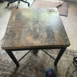 Pair Of marble End Tables