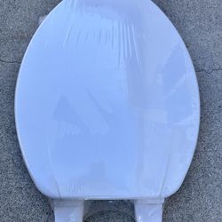 Proplus Elongated Wood Toilet Seat Brand New 