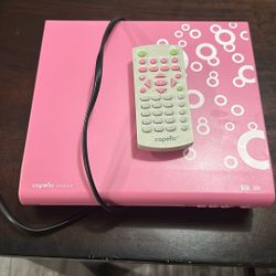 Pink Capello DVD Player With Remote 