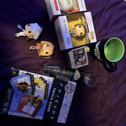 Friends Pops, Shot Glasses/ Ornaments/game 