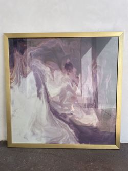 Framed Purple Wall Art