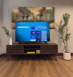 60" TV Stand - Walnut (Fully Built)