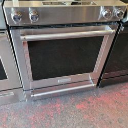 Slide In Electric Kitchen Aid 