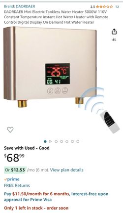 Tankless Water Heater