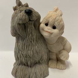 Quarry Kids Darlene & Doogie “Who Says It’s Man’s Best Friend” Figurine