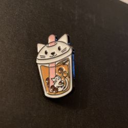 Cat Boba Pin