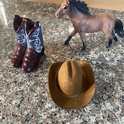Cowboy Party Decorations And Cake Toppers
