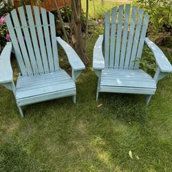 Adirondack Wood Chair