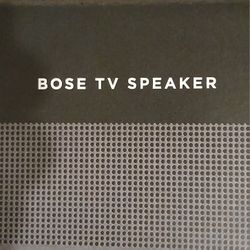 Bose TV Sound Bar