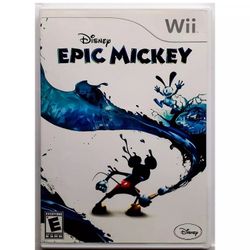 Epic Mickey Nintendo Wii Complete Tested Authentic 